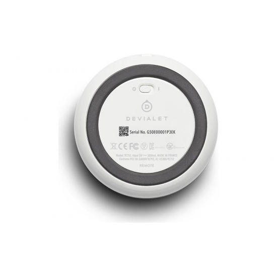 DEVIALET PHANTOM REMOTE V2 ICONIC WHITE DEVIALET PHANTOM REMOTE V2 ICONIC WHITE
