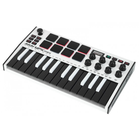 Akai Professional MPK Mini MK3 Limited Edition White 25 key Keyboard Controller