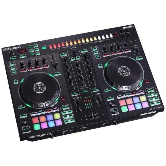 Roland DJ-505 2-deck Serato DJ Controller with Drum Machine Roland DJ-505 2-deck Serato DJ Controller with Drum Machine