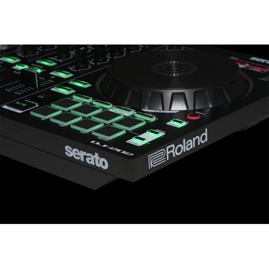 Roland DJ-202 4-deck Serato DJ Controller with Drum Machine Roland DJ-202 4-deck Serato DJ Controller with Drum Machine