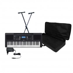 Bundle - Yamaha PSR-E283 61-key Portable Keyboard with Free Stand and Bag Bundle