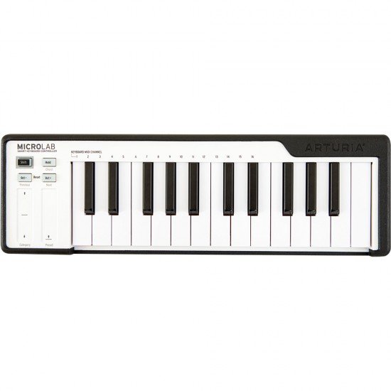 Arturia 230512 MicroLab 25-key Keyboard Controller - Black