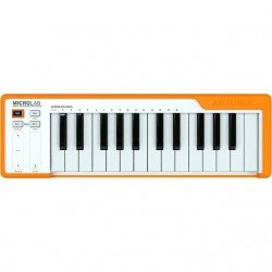 Arturia 230513 MicroLab Smart Orange 25-key Keyboard Controller