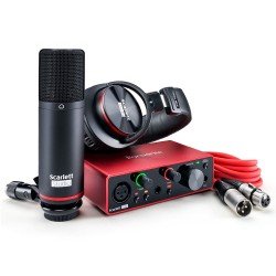 Focusrite Scarlett Solo Studio 3rd Gen Recording Bundle