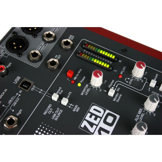 Allen & Heath ZED1002 10-CH Mixer Multipurpose Mini Mixer Allen & Heath ZED1002 10-CH Mixer Multipurpose Mini Mixer