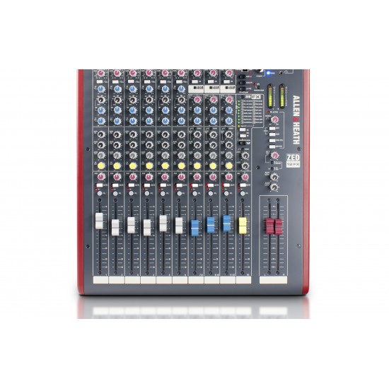 Allen & Heath ZED12FX 12-CH Mixer with USB Audio Interface and Built-In FX Allen & Heath ZED12FX 12-CH Mixer with USB Audio Interface and Built-In FX