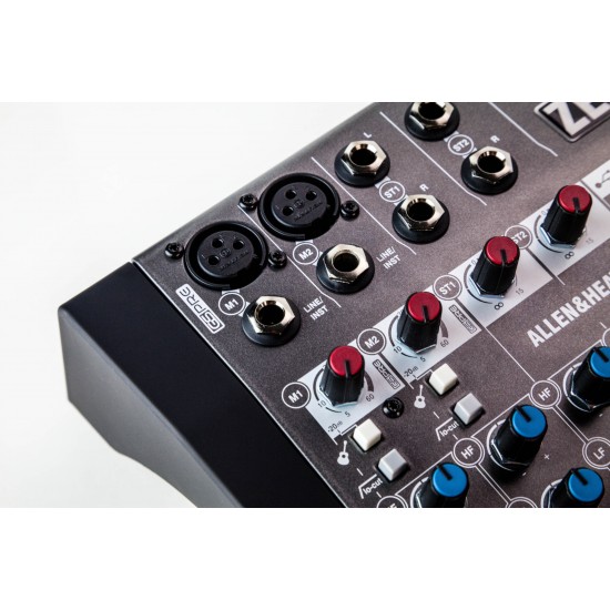 Allen & Heath ZEDi8 8-CH Analog Mixer with USB Interface