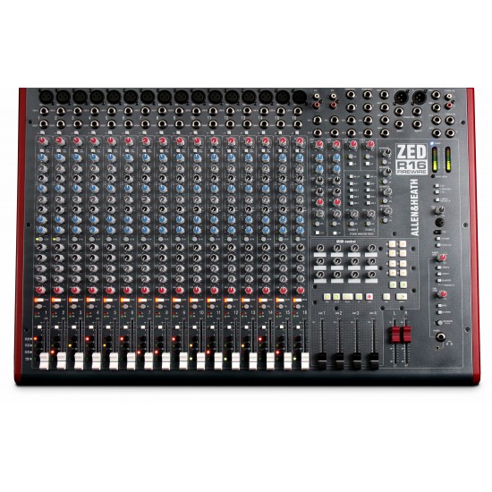 Allen & Heath ZED-R16 16-CH Recording Mixer With FireWire and Sonar L E Allen & Heath ZED-R16 16-CH Recording Mixer With FireWire and Sonar L E