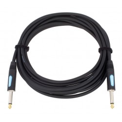Cordial CCFI 4,5 PP, 4.5M, BLACK Instrument Cable
