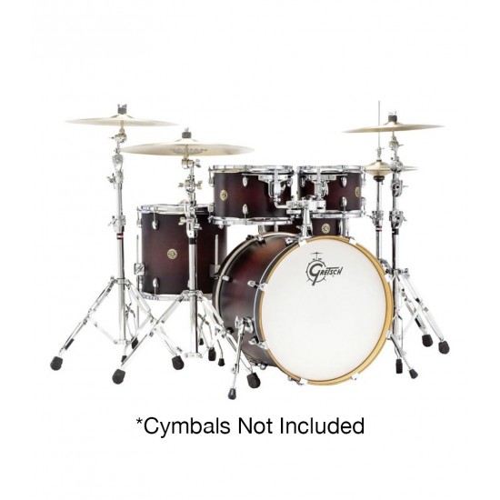 Gretsch CM1-E825-DCB Catalina Maple Dark Cherry Burst Finish Hardware & Cymbals Not Included