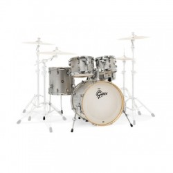Gretsch CM1-E825-SS Catalina Maple Silver Sparkle Finish Hardware & Cymbals Not Included