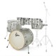 Gretsch CM1-E825-SS Catalina Maple Silver Sparkle Finish Hardware & Cymbals Not Included