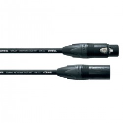 Cordial CPM 10 FM, 10M, BLACK Microphone Cable