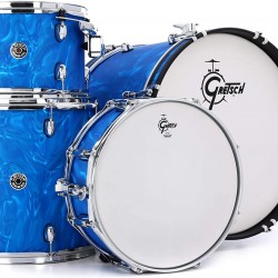 Gretsch CT1-J484-BSF Catalina Club Blue Satin Flame Finish Hardware & Cymbals Not Included