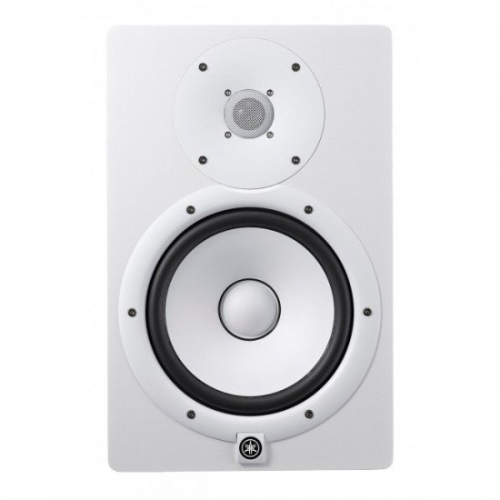 Yamaha HS8IW  2-Way Bi-Amp Powered Studio Monitor (White)