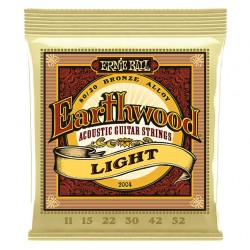 Ernie Ball P02004 Light Earthwood 80/20 Bronze Acoustic Strings