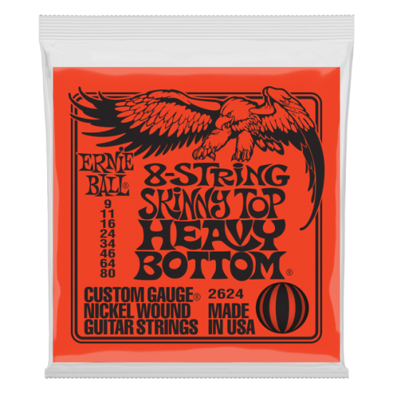 Ernie Ball P02624 Nickel Guitar String Sets