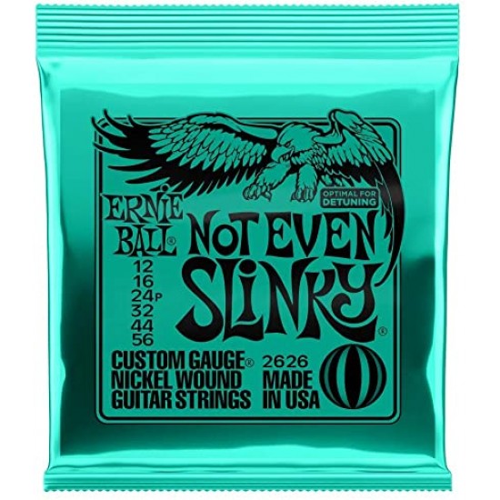 Ernie Ball P02626 Not Even Slinky Nickel Wound Electric Guitar Strings Ernie Ball P02626 Not Even Slinky Nickel Wound Electric Guitar Strings