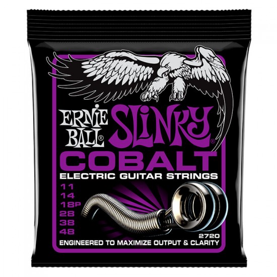Ernie Ball P02720 Power Slinky Cobalt Electric Guitar Strings
