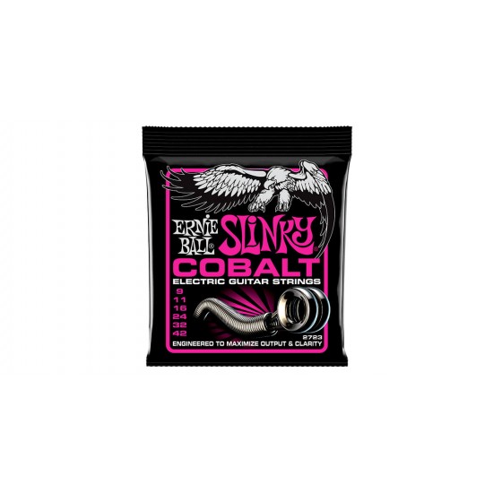 Ernie Ball P02723 Nickel Guitar String Sets Super Slinky Cobalt Electric Guitar Strings