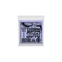 Ernie Ball P02839 6-string Baritone Slinky Nickel Wound Electric Guitar Strings