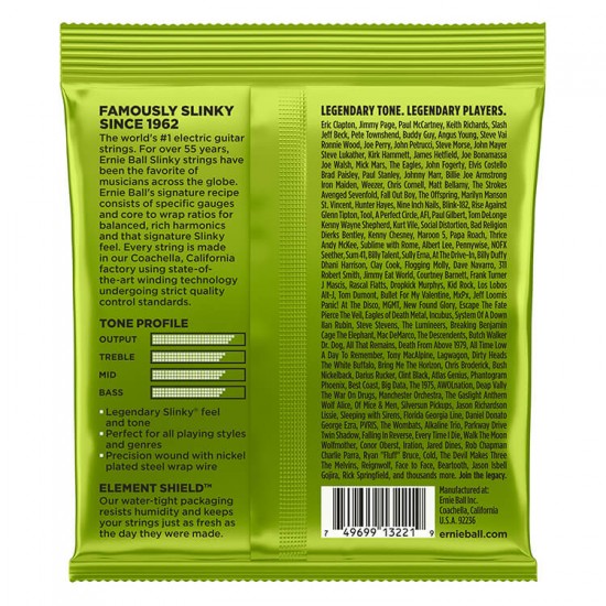 Ernie Ball 3221 Regular Slinky Nickel Wound Electric Guitar Strings