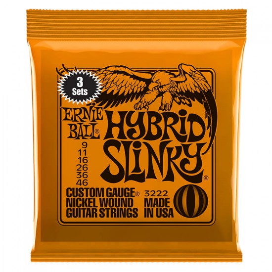 Ernie Ball P03222 Nickel Guitar String Sets