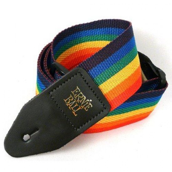 Ernie Ball P04044 Rainbow Polypro Guitar Strap