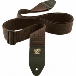 Ernie Ball P04052 Brown Polypro Guitar Strap