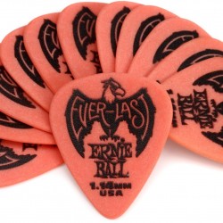 Ernie Ball P09194 Everlast Guitar Picks 1.14mm Red 12-Pack