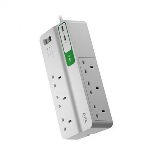APC Essential SurgeArrest 6 outlets with 5V, 230V UK APC Essential SurgeArrest 6 outlets with 5V, 230V UK