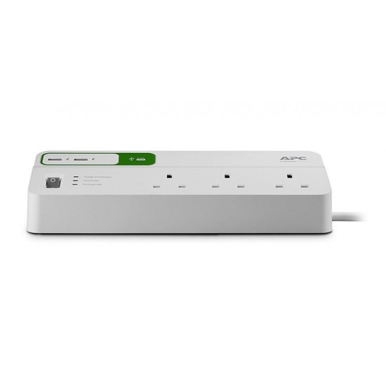 APC Essential SurgeArrest 6 outlets with 5V, 230V UK APC Essential SurgeArrest 6 outlets with 5V, 230V UK