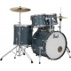 Pearl RS525SC/C703 Complete Drum Set with Cymbals - Aqua Blue Glitter