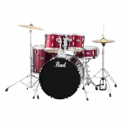 Pearl RS525SC/C91 Complete Drum Set with Cymbals - Wine Red