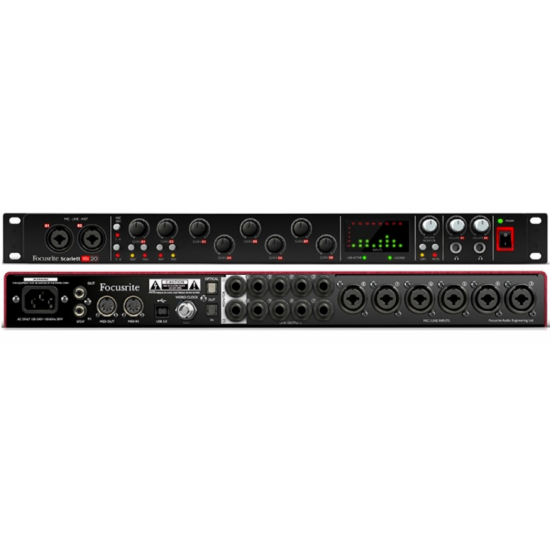 Focusrite Scarlett 18i20 3rd Gen USB Audio Interface Focusrite Scarlett 18i20 3rd Gen USB Audio Interface