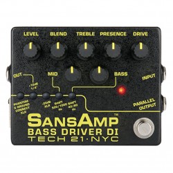 Tech 21 BSDR-V2 SansAmp Bass Driver DI (v2) - Pre-Amp & DI for Bass