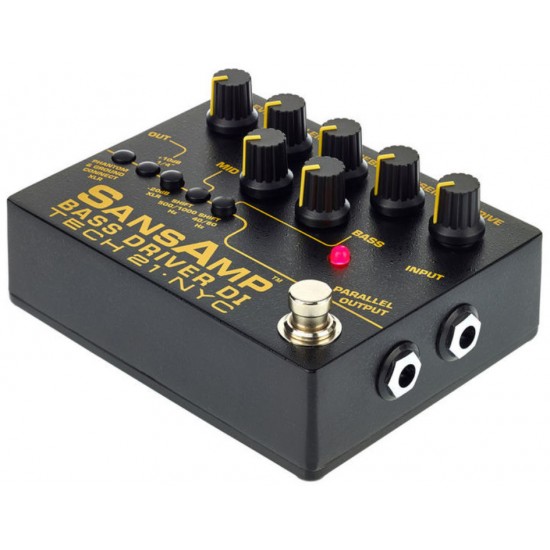 Tech 21 BSDR-V2 SansAmp Bass Driver DI (v2) - Pre-Amp & DI for Bass