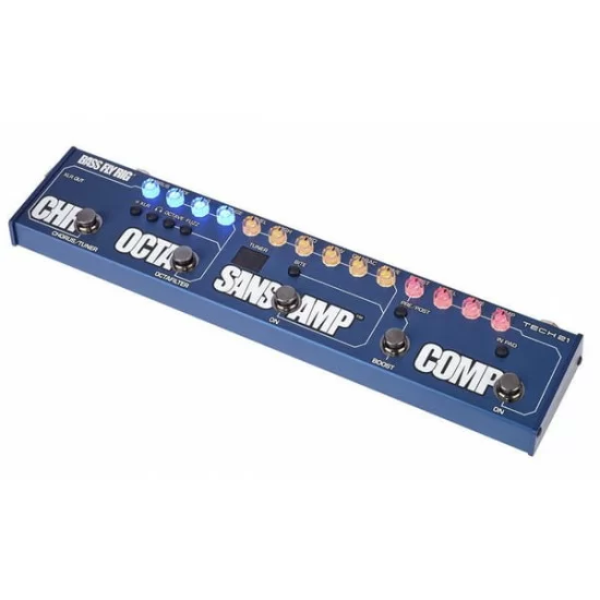 Tech 21 FR-BASS Bass Fly Rig - SansAmp, Comp, OCTAFILTER, Chorus and Boost in One Pedal Tech 21 FR-BASS Bass Fly Rig - SansAmp, Comp, OCTAFILTER, Chorus and Boost in One Pedal