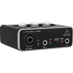 Behringer U-Phoria Studio Recording/Podcasting Bundle