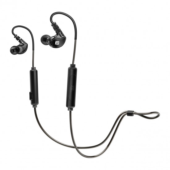 MEE Audio X6G2-BK X6 Bluetooth Wireless Sports in-Ear Headset Black