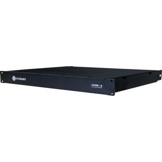Crown Audio XFMR-8 Rackmount 8-Channel Transformer Crown Audio XFMR-8 Rackmount 8-Channel Transformer
