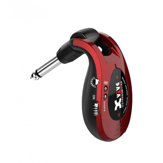 Xvive U2-Red  Guitar Wireless System Red Finish
