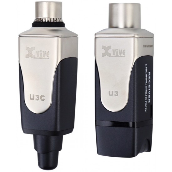 Xvive U3C condenser wireless system grey/black finish