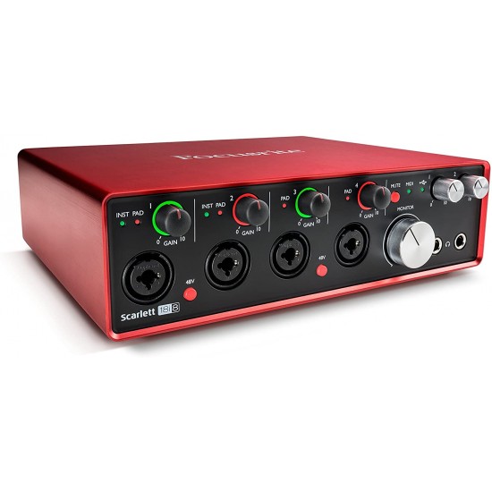 Focusrite Scarlett 18i8 3rd Gen USB Audio Interface Focusrite Scarlett 18i8 3rd Gen USB Audio Interface