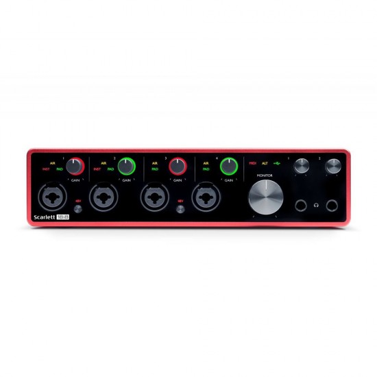 Focusrite Scarlett 18i8 3rd Gen USB Audio Interface Focusrite Scarlett 18i8 3rd Gen USB Audio Interface