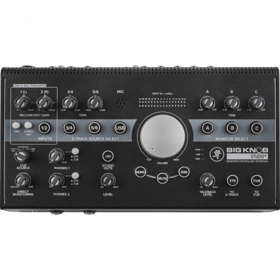 Mackie Big Knob Studio+ 4x3 Studio Monitor Controller and Interface