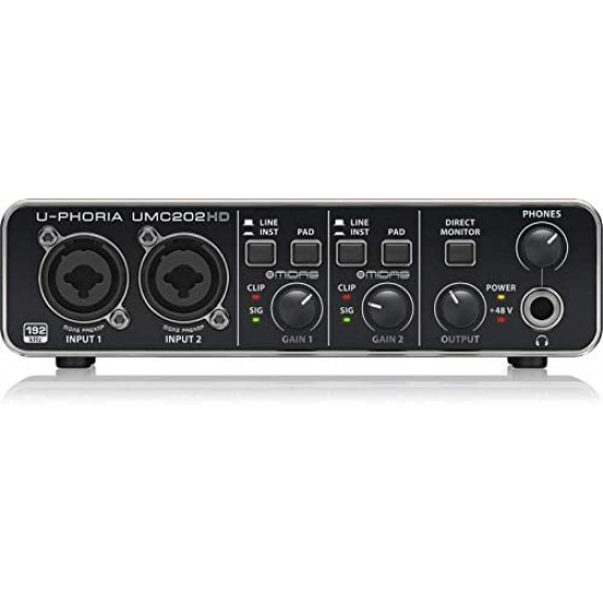 Behringer U-Phoria Studio Pro Recording/Podcasting Bundle Behringer U-Phoria Studio Pro Recording/Podcasting Bundle