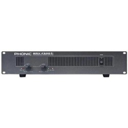 Phonic Max 2500 Plus Power Amplifier