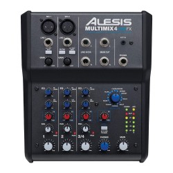 Alesis Multimix 4 USB FX 4-Channel Mixer With Effect & USB
