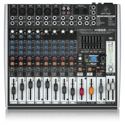 Behringer Xenyx X1222USB Analog Mixer with USB and Effects